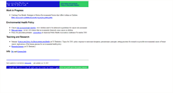 Desktop Screenshot of envirohealthpolicy.net