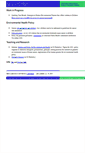 Mobile Screenshot of envirohealthpolicy.net